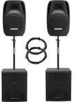 Pronomic 218S-212A Aktive PA-Anlage 900 Watt