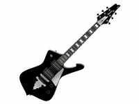 Ibanez PSM10-BK Paul Stanley Signature Gitarre Black