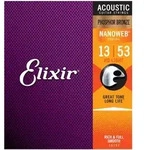 Elixir 16182 Akustik Phosphor Nanoweb HD Light
