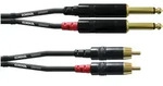 Cordial CFU 1,5 PC Cinch-Klinke Kabel 1,5m Paar