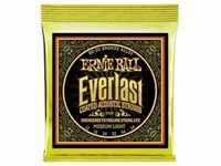 Ernie Ball 2556 Everlast Medium Light Coated 80/20 Bronze
