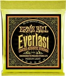 Ernie Ball 2556 Everlast Medium Light Coated 80/20 Bronze