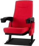 Stagecaptain CS-600R Movieking Kinosessel, rot