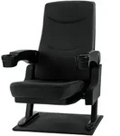 Stagecaptain CS-600BK Movieking Kinosessel, schwarz