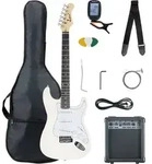 McGrey Rockit E-Gitarre ST-Komplettset White