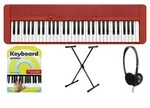 Casio CT-S1RD Casiotone Keyboard Rot