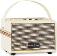 Bennett & Ross BB-820CW Blackmore Junior Bluetooth Akku Lautsprecher Creme-Wei&szlig;
