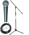 Shure Beta 58A Mikrofon Set+ St&auml;nder+ Kabel