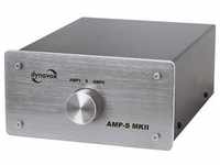 Dynavox AMP-S MKII Verstärker/Boxen-Umschalter silber