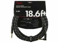 Fender Deluxe Series Cable Angled 5,5m Black Tweed