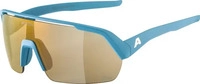 Alpina Unisex-Sportbrille "Turbo HR" in Hellblau/ Rot, Blau/rot, Damen