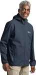 Jack Wolfskin Softshelljacke "Bornberg" in Dunkelblau, Gr&ouml;&szlig;e M, Blau, Herren