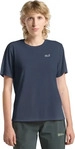 Jack Wolfskin Funktionsshirt "Vonnan" in Dunkelblau, Gr&ouml;&szlig;e S, Blau, Damen