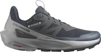 SALOMON Laufschuhe "ELIXIR ACTIV GTX" in Grau/ Dunkelblau/ Khaki, Gr&ouml;&szlig;e 45 1/3,