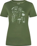 super.natural Trainingsshirt "Rock Flowers" in Gr&uuml;n, Gr&ouml;&szlig;e M, Damen