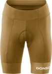 Gonso Fahrradshorts "Essential" in Hellbraun, Gr&ouml;&szlig;e 36, light-braun, Damen