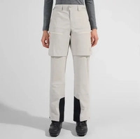 Odlo Ski-/Snowboardhose "X-Alp 3L" in Beige, Gr&ouml;&szlig;e 48, Damen