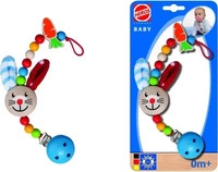 Eichhorn Schnullerkette - ab Geburt, multicolorot, Baby