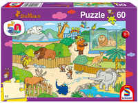 Schmidt Spiele 33074649-11081441, Schmidt Spiele 60tlg. Puzzle "Im Zoo " - ab 6