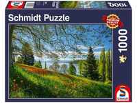 Schmidt Spiele 33074700-11081492, Schmidt Spiele 1.000tlg. Puzzle "Frühlingsallee