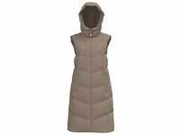 Pieces Weste "Jamilla" in Taupe - XS