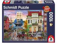 Schmidt Spiele 40528062-13269348, Schmidt Spiele 1.000tlg. Puzzle "Schiff im Hafen "