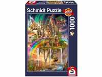 Schmidt Spiele 40528055-13269341, Schmidt Spiele 1.000tlg. Puzzle "Stadt im Himmel "