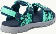 Jack Wolfskin Trekkingsandalen in T&uuml;rkis/ Dunkelblau, Gr&ouml;&szlig;e 40, cyan/Blau,...