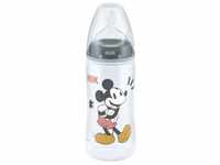 NUK 36399844-12101788, NUK Babyflasche "Mickey Mouse " in Anthrazit - 300 ml,