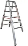 Euroline Premium 30578 Stufentreppenstehleiter 2x6 Stufen