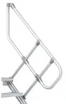 Zarges Handlauf f&uuml;r 45&deg; Treppe 2 Stufen