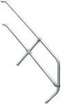 Euroline 511 Treppengel&auml;nder f&uuml;r 511 Podesttreppe 45&deg;, 4 Stufen
