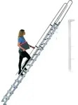Facal S15/30 Regaleinh&auml;ngeleiter ohne Traverse Aluminium S600 15 Stufen