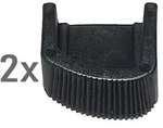 Euroline Leiterfu&szlig; Alu-Vario-Klappleiter 70x30 mm au&szlig;en Paar