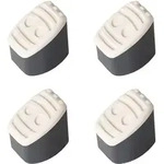 Hailo Fu&szlig;-Set 4 St&uuml;ck f&uuml;r Steig- & St&uuml;tzholm von K100 TopLine/ LivingStep