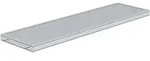 MUNK Plattform f&uuml;r Laufsteganlage Aluminium geriffelt Plattforml&auml;nge 3060mm