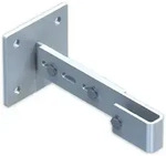 Zarges Wandhalter verstellbar Stahl verzinkt 275-375mm Wandabstand