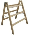 Euroline Holz Handwerkerbock extra breit 2x3 Sprossen