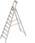 Layher Topic 1064 Stufenstehleiter 9 Stufen