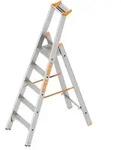 Layher Topic 1064 Stufenstehleiter 5 Stufen