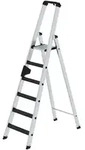 Munk G&uuml;nzburger Steigtechnik MUNK Stehleiter mit clip-step R13 6 Stufen