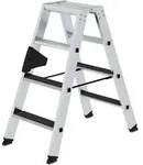 MUNK Stehleiter beidseitig begehbar mit clip-step R13 2x4 Stufen