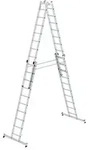 MUNK Stehleiter mit nivello-Traverse 4x10 Sprossen