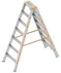 Layher Topic 1043 Stufenstehleiter 2x7 Stufen