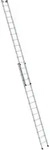 MUNK Aluminium-Schiebeleiter 2-teilig ohne Traverse 2x14 Sprossen