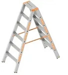 Layher Topic 1043 Stufenstehleiter 2x6 Stufen