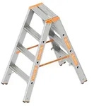 Layher Topic 1043 Stufenstehleiter 2x4 Stufen