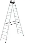 MUNK Sprossenstehleiter 2x12 Sprossen