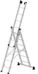 MUNK Mehrzweckleiter mit Nivello&reg; Traverse 3x6 Sprossen