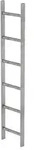MUNK Schachtleiter Stahl verzinkt 300mm breit 6 Sprossen 1,68m lang